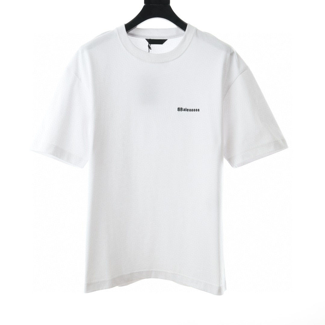 

Men's Plus Tees & Polos Round neck embroidered and printed polar style summer wear with street pure cotton f1m 22md