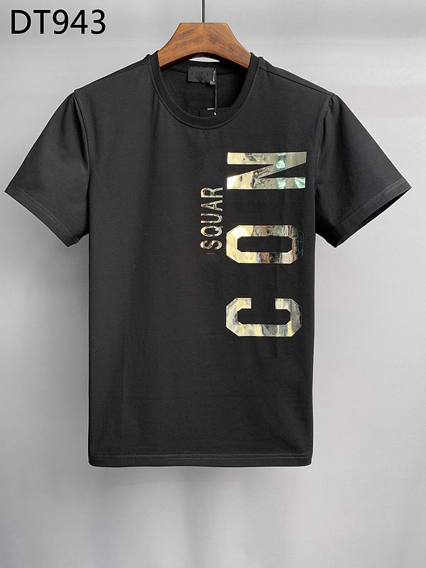 

23ss Letter Print men T-SHIRT Men D2 DSQ ICON GG Shirts high Streetwear tee Mens Women Shorts T-shirts Harajuku Tops Short POLO Clothes DT943, White