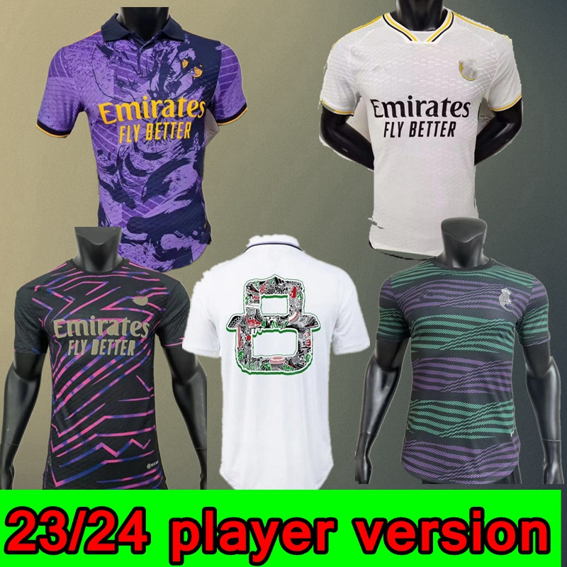 

23 24 Player Version Soccer Jerseys 3rd BENZEMA reAL mADRIds 2024 finals champions RODRGO camiseta 2023 2024 VINI JR CAMAVINGA TCHOUAMENI football shirt kids, 23/24 fan version