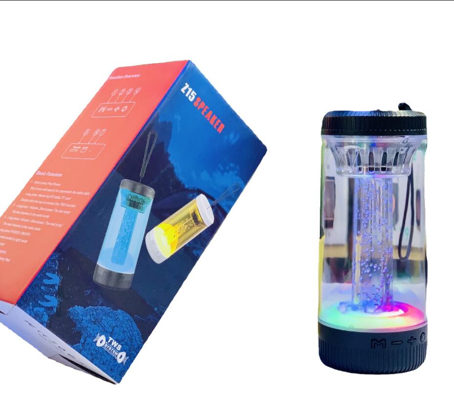 

RGB Colorful LED Light Wireless Bluetooth Speaker Outdoor Portable Large Volume Portable Mini Speakers Sound Support TF Card Z15 For Smartphones