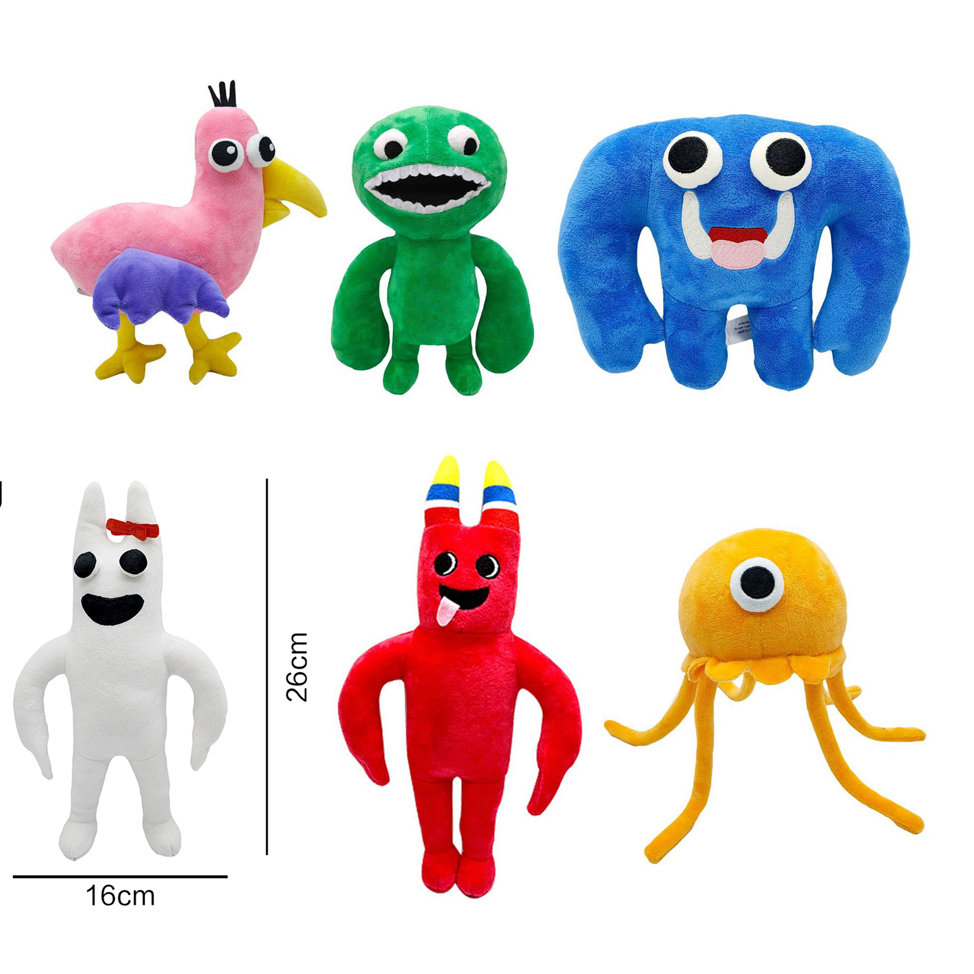 

Funny Banban Garden Monster Dolls Plush Toy Ghost Monster Popular Toys 2023 Baby Boys Girls Toys Children Holiday Birthday Gifts, #1