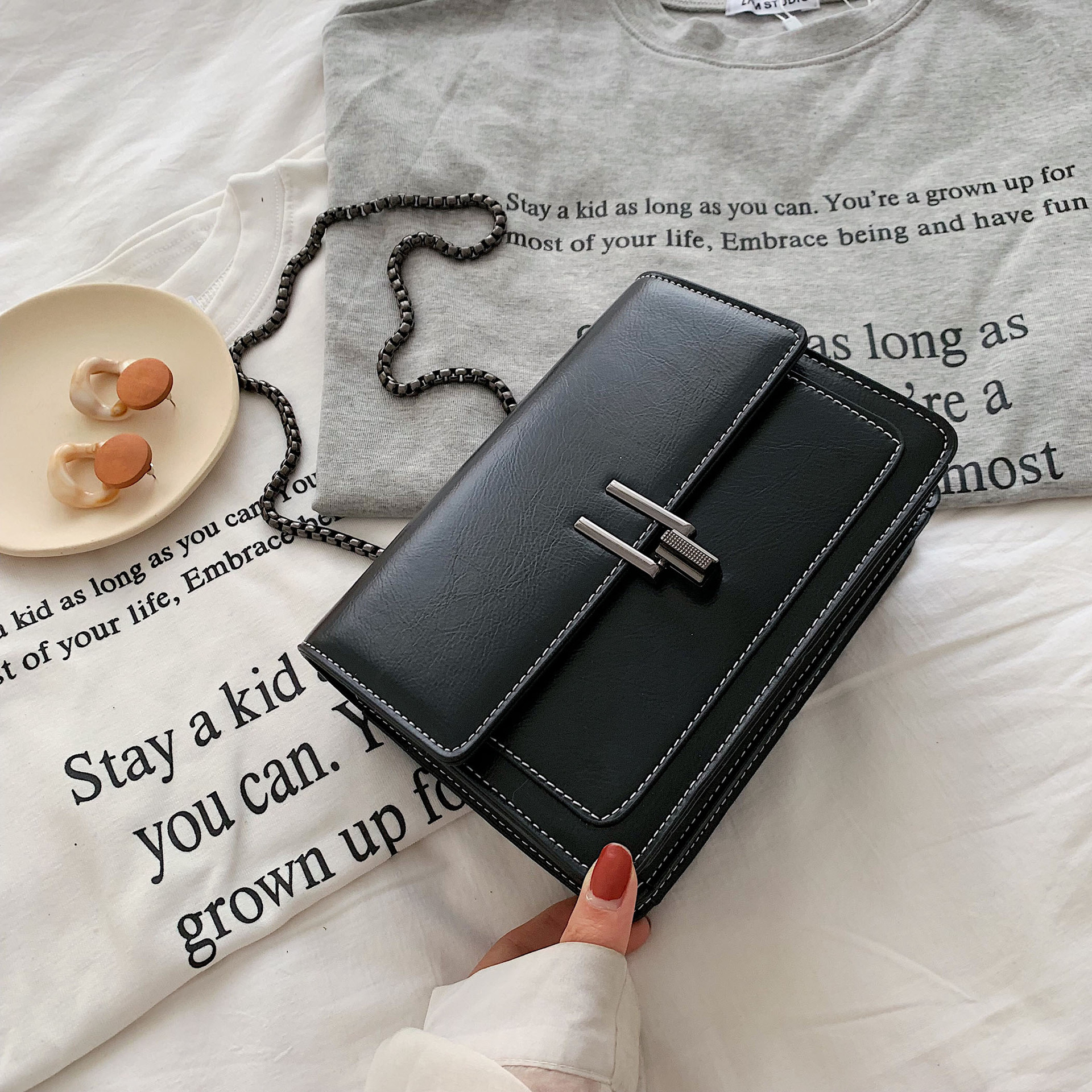 

Women Inclined Shoulder Bags Fashion casual Womens Bag Small Handbag Totes High-capacity PU leather Large volume wholesale Girl Mobile Phone Bag Black 2097, Yellow