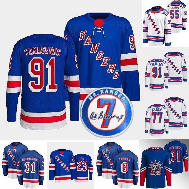 

91 Vladimir Tarasenko New York 2022-23 Reverse Retro Jersey Rangers Adam Fox Igor Shesterkin Jacob Trouba Mika Zibanejad Ryan Carpenter Chris Kreider Panarin, Women