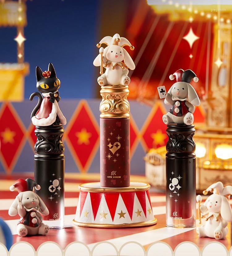 

Lip Gloss Cute Rumor Strange Mirror Circus Sweet Cool Trick Matte Glaze White Lipstick Gift Mud Halloween, C07