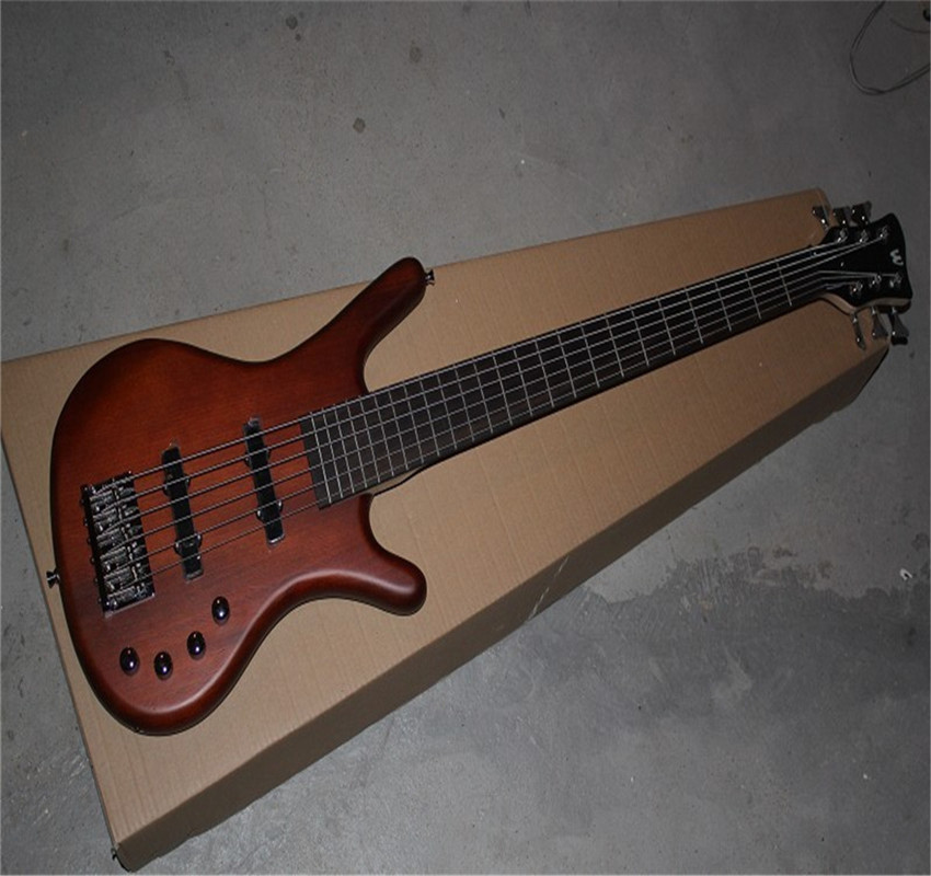 

quality Warwick Corvette amazing 6 String electric Bass Guitar with active circuit active pickups system guitar