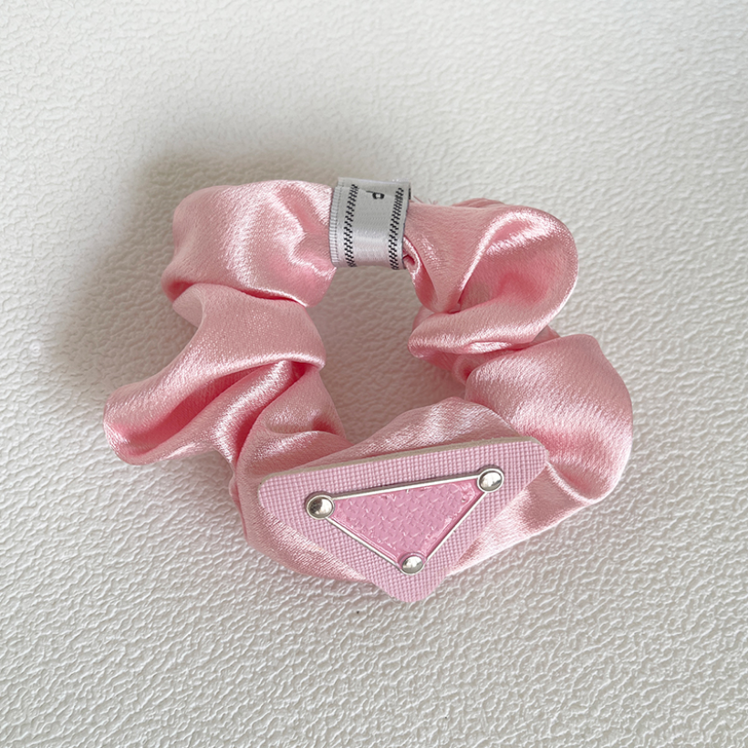 

Luxury Designer Headbands Womens Solid Color Brand Elegant Style Satin Letter Hairband Fashion Women Wide Edge Simplicity Hair Hoop Sport Wide Head Accessories, Pink