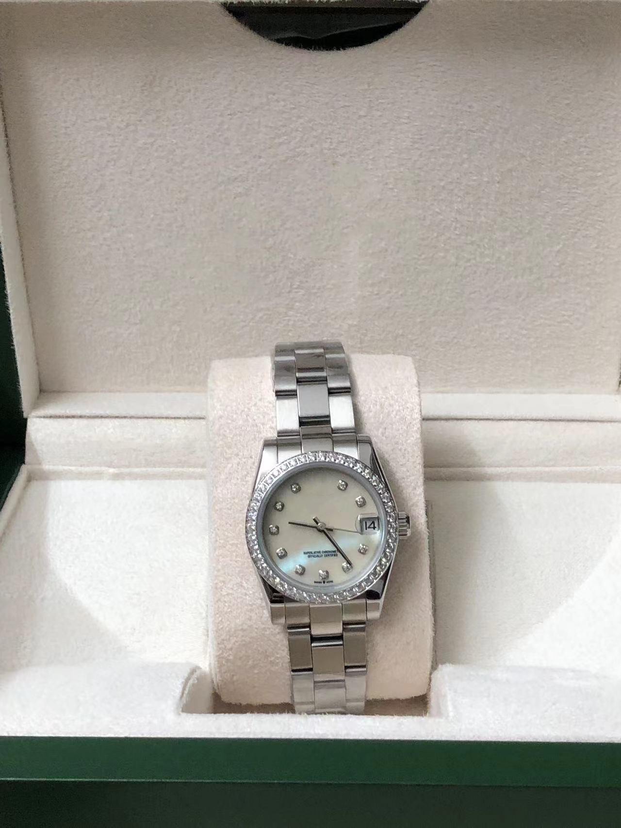 

2023 With Original Box lady diamonds watch womens watchs datejust 26mm Luxury Women watch day Dateday Girl Sapphire Glass Wristwatch Automatic Mechanical Movement, Split
