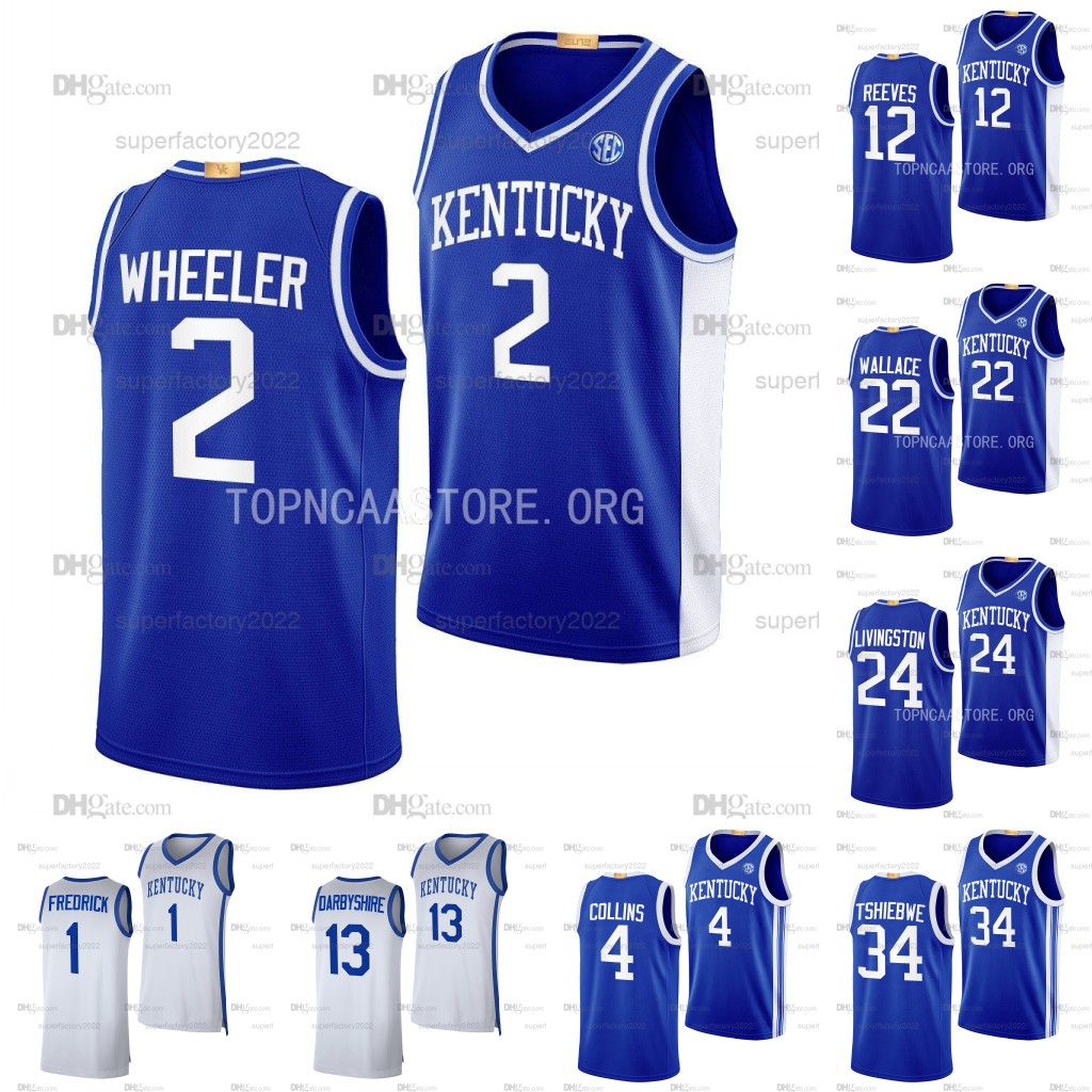 

Ncaa Kentucky College Basketball Jerseys Oscar Tshiebwe Jacob Toppin Cj 1 Fredrick Sahvir Wheeler Antonio Reeves Cason Wallace Chris, Lavender