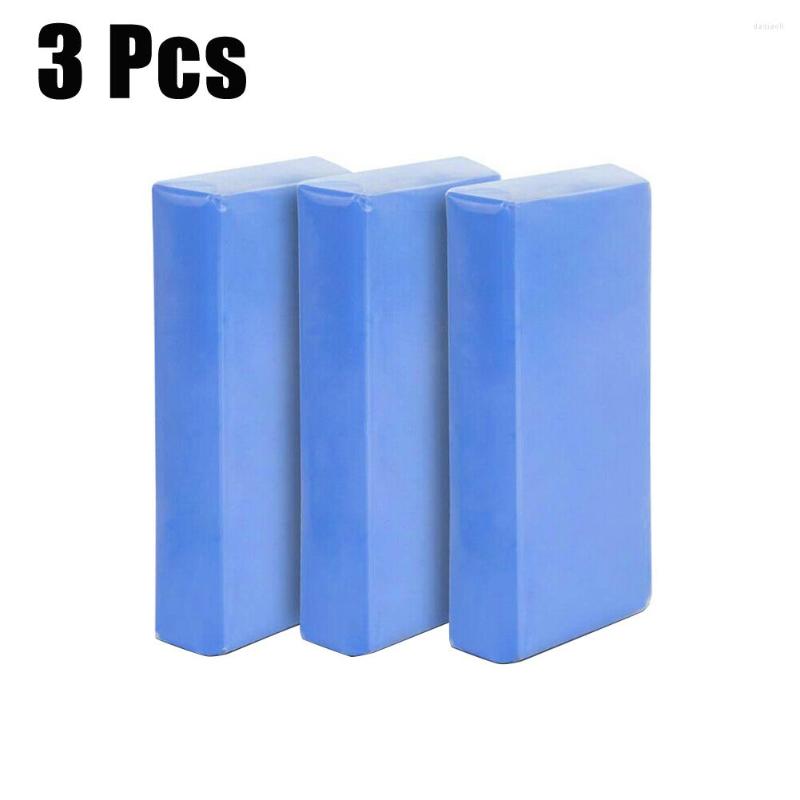 

Car Wash Solutions 3pcs Detailing Tools Paint Care Magic Clay Bar Cleaner Vehicle Fine Medium King Grade Heavy Cleaning Tool