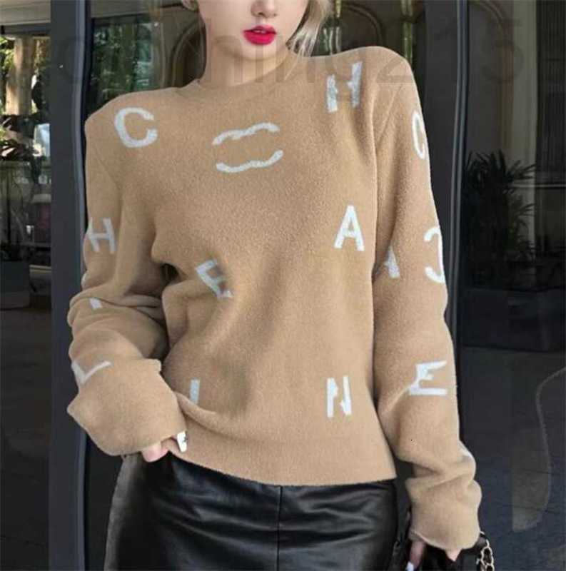 

Women' Knits & Tees Designer 23SSC spring Sweaters Fashion casual Long Sleeve Round neck Knitwear Women designer -xl 3VKJ, Khaki