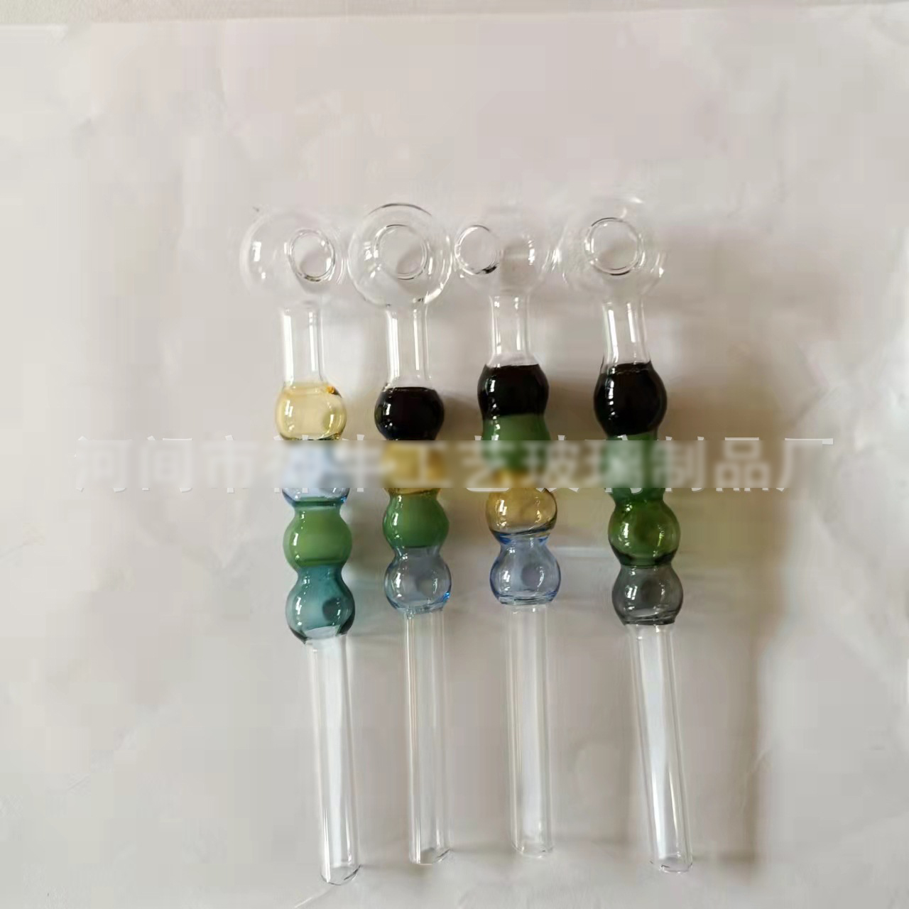 

Pyrex Glass Oil Burner Pipe Multicolored beads quality pipes Great Tube tubes Nail tips