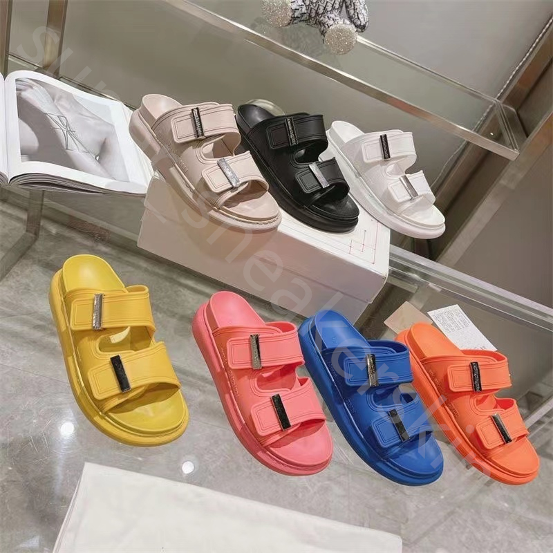 

New Designer Sandals Slides Women Slippers Summer Flats Sexy platform Shoes Ladies Beach Effortlessly Stylish Sandal Size 35-40