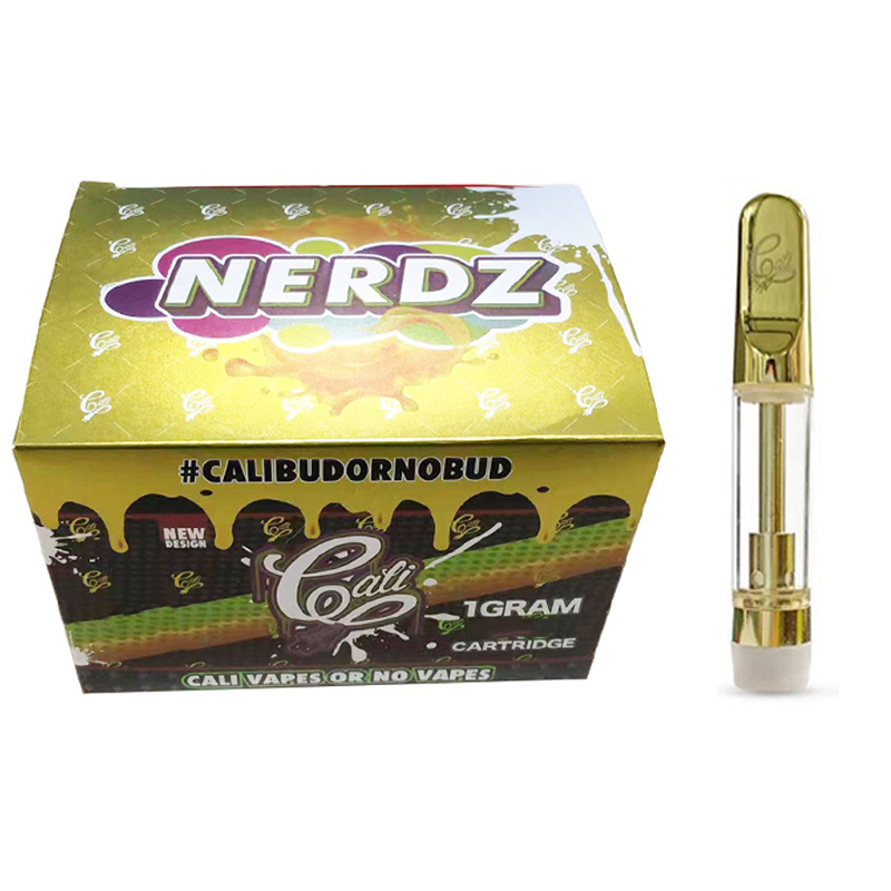 

Cali Plug Vape Carts Caliplug Atomizer 0.8ml 1.0ml Ceramic Gold Vaporizer Pen With Holographic Display Packaging Box 510 Thread Golden Glass Tank Kits