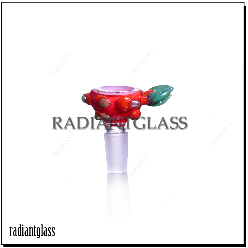 

Smoking Glass Bowl Dragon Fruit New heavy Bowls Novelty Slide Bowl 14mm 19mm Male Pieces for Water Pipes Bongs Tobacco Bowls