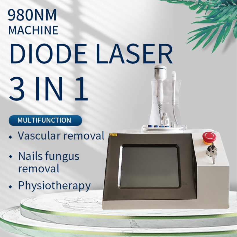 

3 In 1 980Nm Diode Laser Spider Vein Removal Machine 980 Vascular Salon222