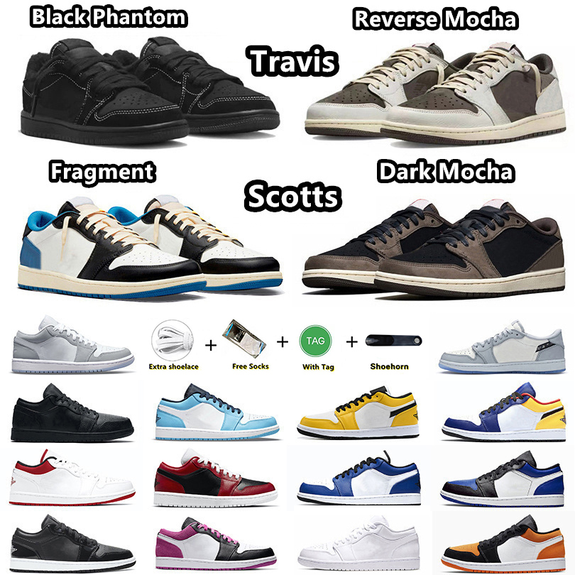 

Jumpman 1 travis scotts basketball shoes jumpman 1s dunks low yeezzy Slide lost and found 1 red october black cats, Item#44