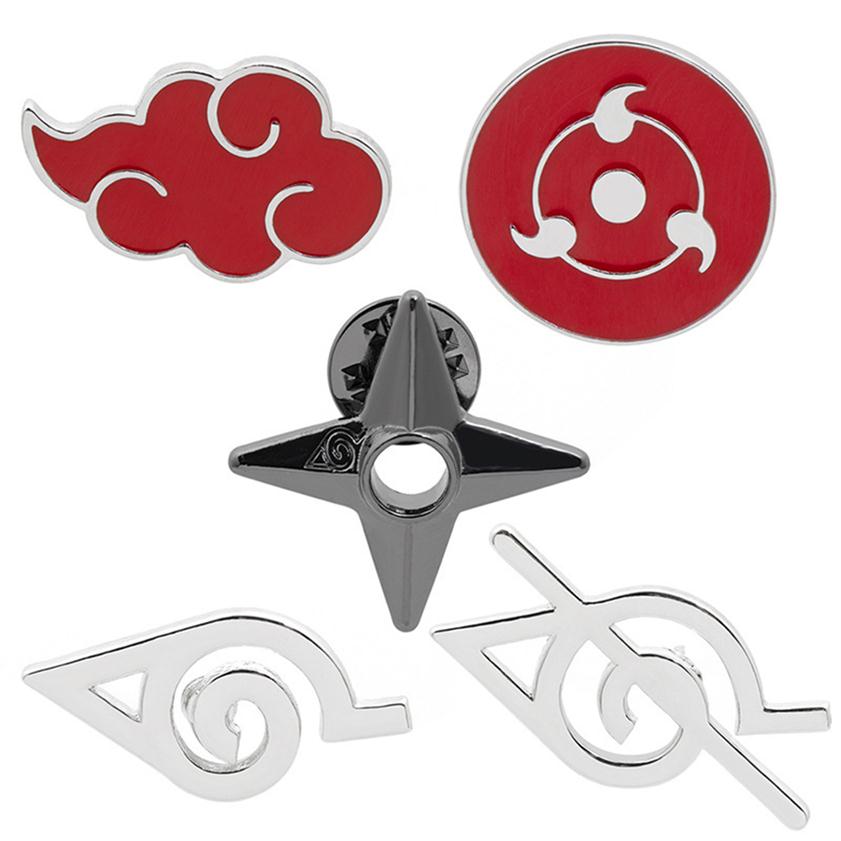 

Naruto Anime Pin Brooch Set Badge Shippuden Enamel Pin311B
