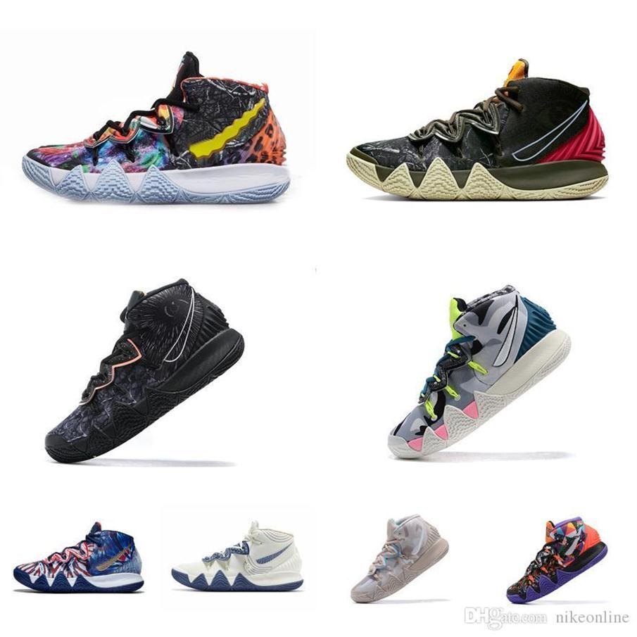 

Mens Kyrie Kybrid S2 shoes Womens Kids What the Irving Kyries sneakers boots for Sashiko Pineapple Tie-Dye Multi Color USA CN272z