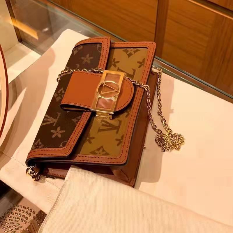 

Designer Bags Handbags For Women Brown Crossbody Purses Come with box 2023 Ladies Flap Messenger Letters Shoulder Bag Girls Brand S Size, Color 1 with logo