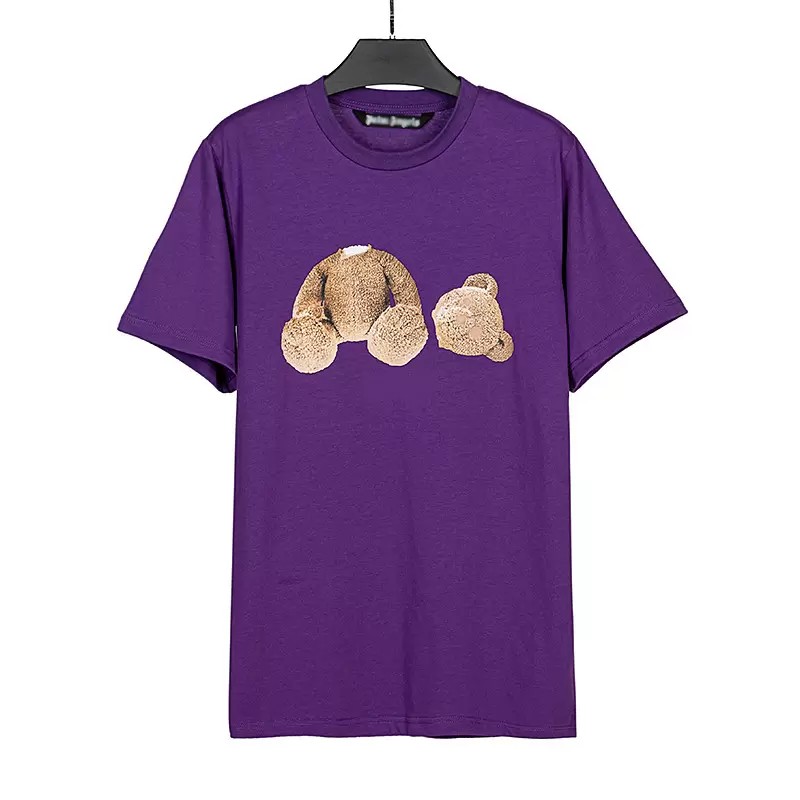 

Men' T-Shirts Trendy print T-shirt loose men' and women' wear letter short sleeve A2, Black