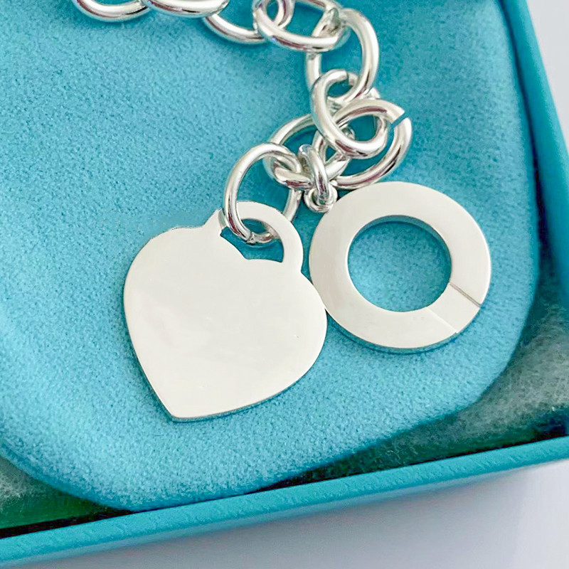 

Top Love Silver Chain Bracelet For Women Designer Bracelets Plated silver Fashion Jewelry