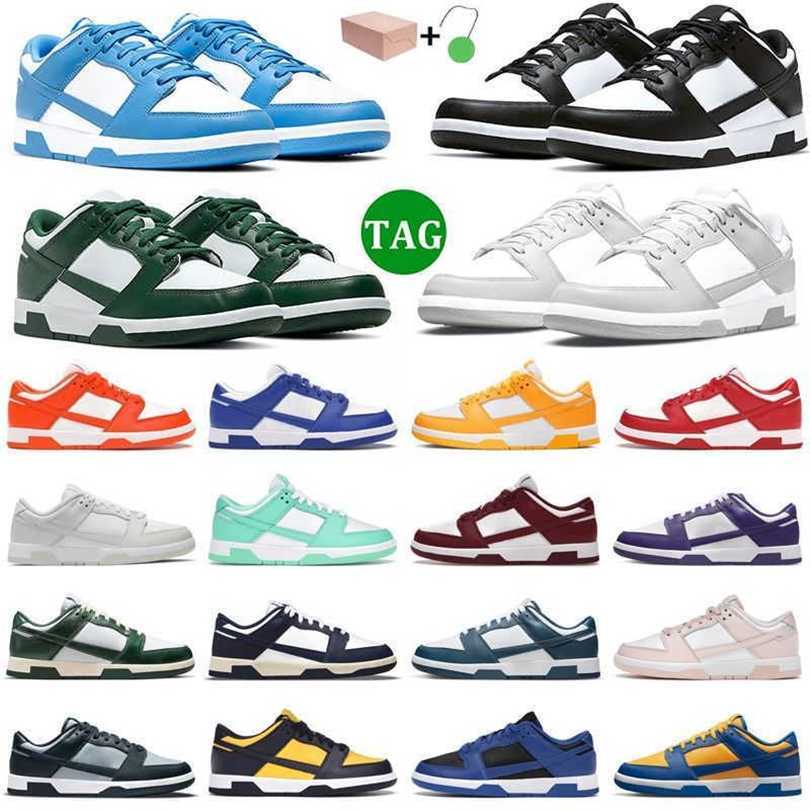 

men women casual low shoes sneakers GAI White Black UNC Photon Dust Green Sail Grey Fog Syracuse Michigan strange love Kentucky panda pink, Color#26