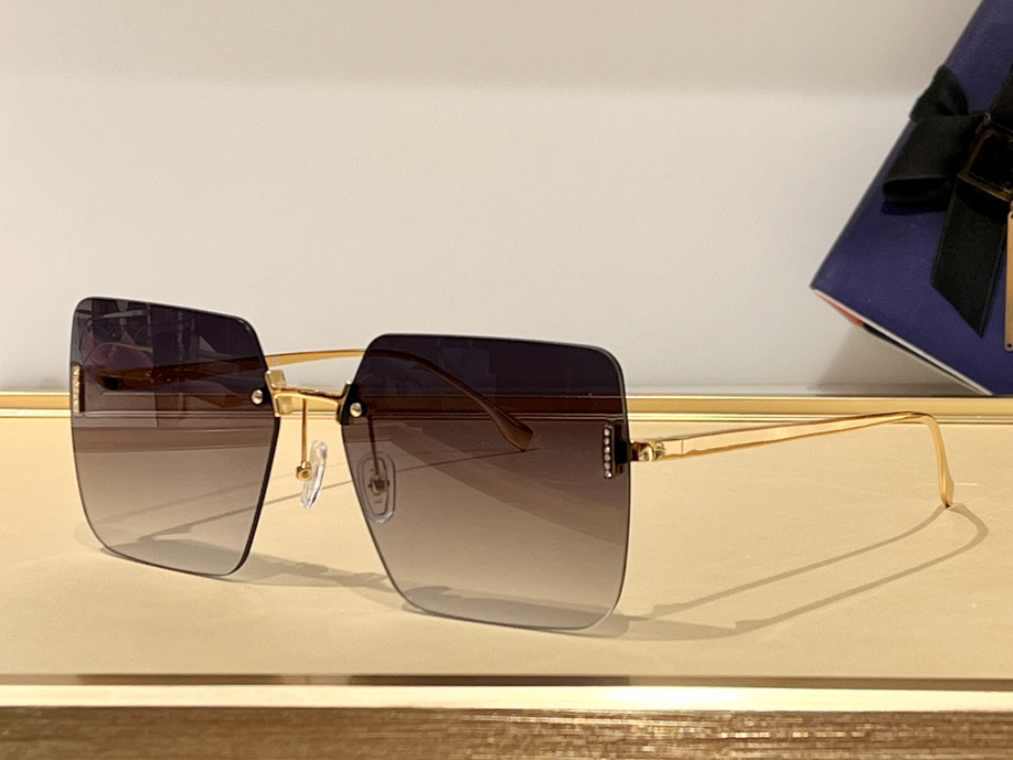 

Funky Sunglasses Designers For Men Women Summer 4082 Style Anti-Ultraviolet Retro Plate Frameless Eyeglasses Random Box 4082US