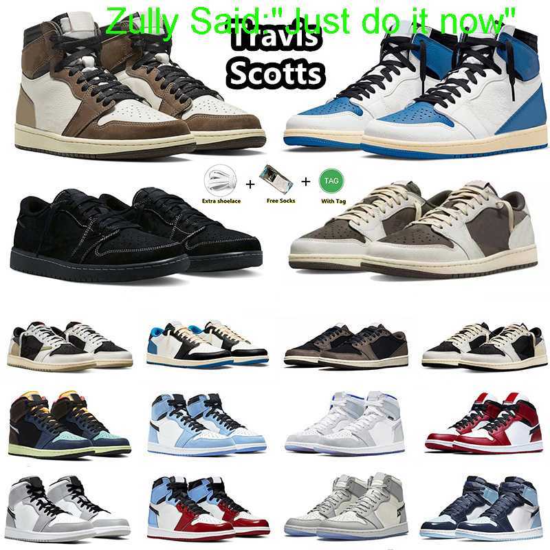 

half price now Jumpman 1 Travis Scotts Basketball Shoes Black Phantom Olive Reverse Mocha 1s Wolf Grey Lost and Found Starfish Fearless Chic, Item#9