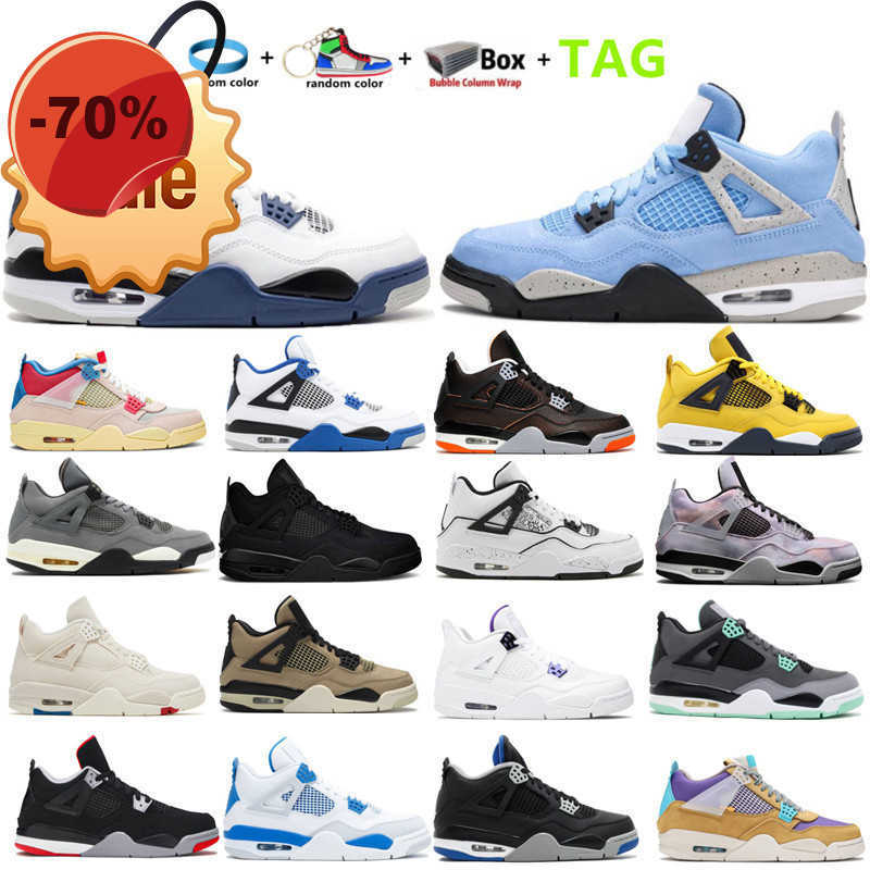 

Sandals IV 2022 4 4S Midnight Navy Men Women Basketball Shoes Lightning Black Cat White Neon 95 Unisex Sports Sneakers Trainers Fire Red University, No.39