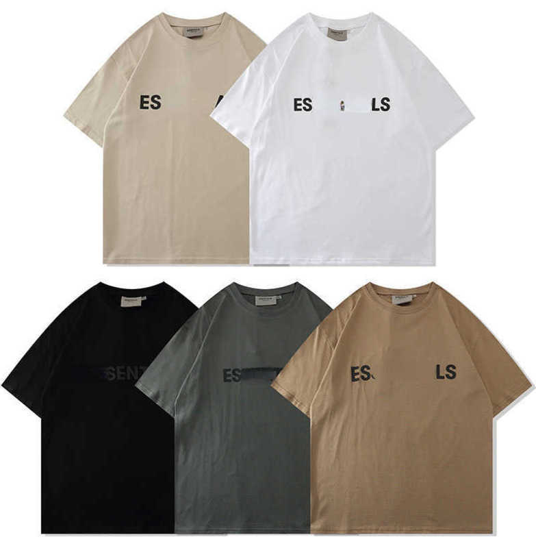 

Mens T-shirts Cotton Luxury For Men Tees Wear Summer Round Neck Sweat Short Sleeves Outdoor Breathable Letter Printed Coats Lovers Designer Clothing, White