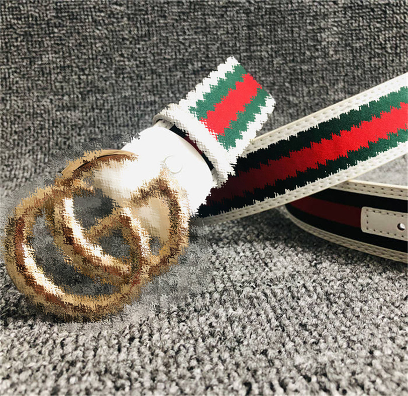 

2021 Fashion Big buckle genuine leather belt no box designer men women high quality mens belts AAAAA18