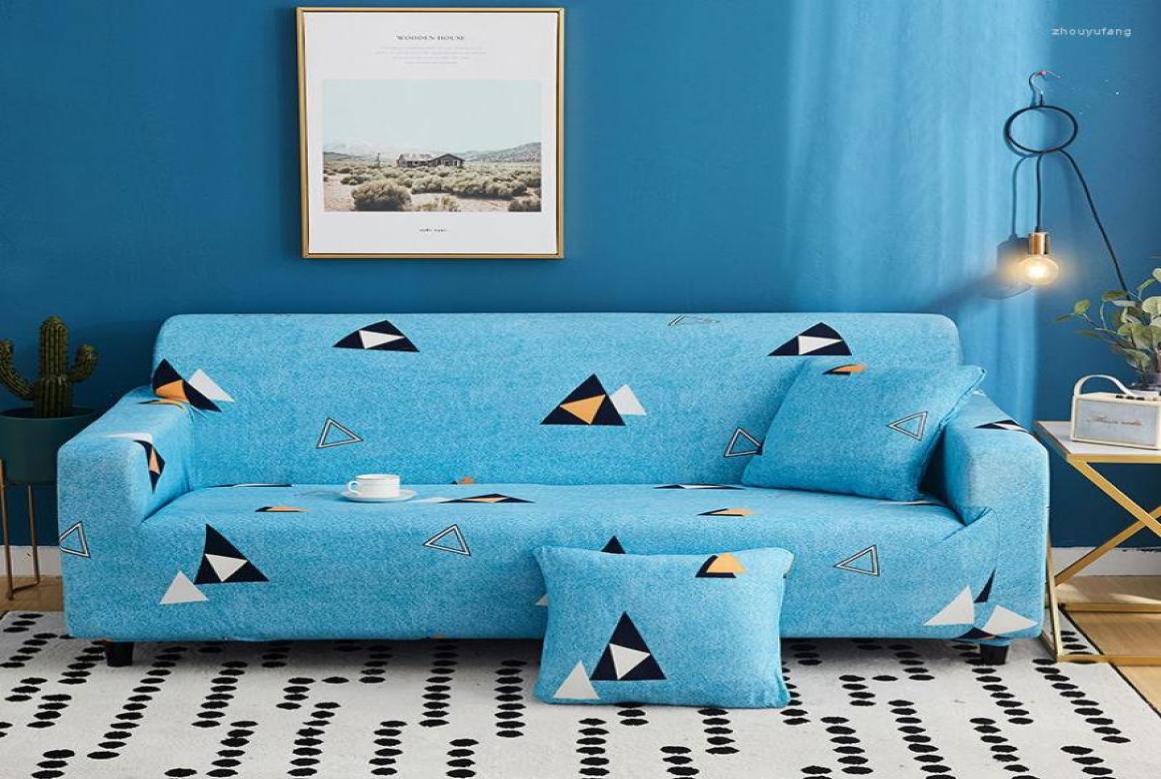 

Chair Covers Elegant Modern Stretch Sofa Cover Sectional Elastic Nonslip Slipcovers Spandex Polyester Floral Couch Furniture Prot3164634