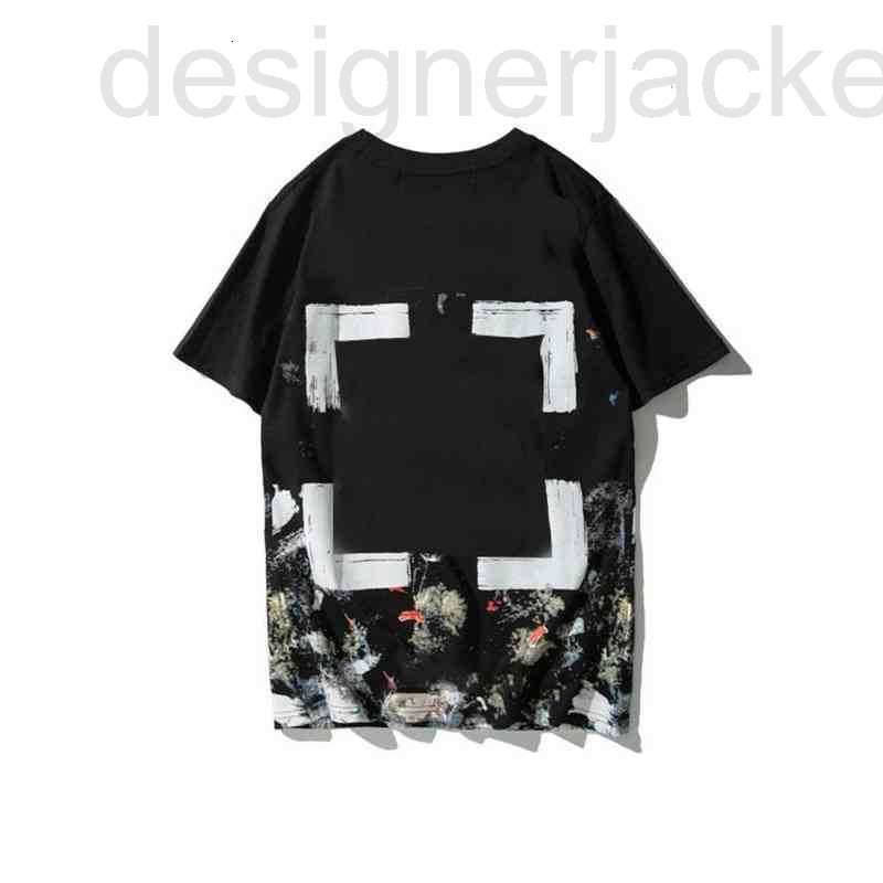 

Men's T-Shirts Designer T-shirt Starry Sky Fireworks Short-sleeved Summer Fashion Brand CoupleS Men Women Pure Cotton DRPC, Black