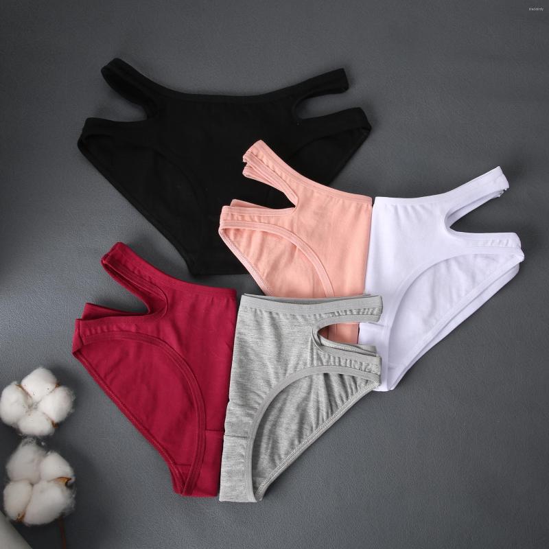 

Women' Panties Women' Cotton Underwear Designer Sexy Women Solid Color Intimates Briefs Woman Clothes Lingeri, Red
