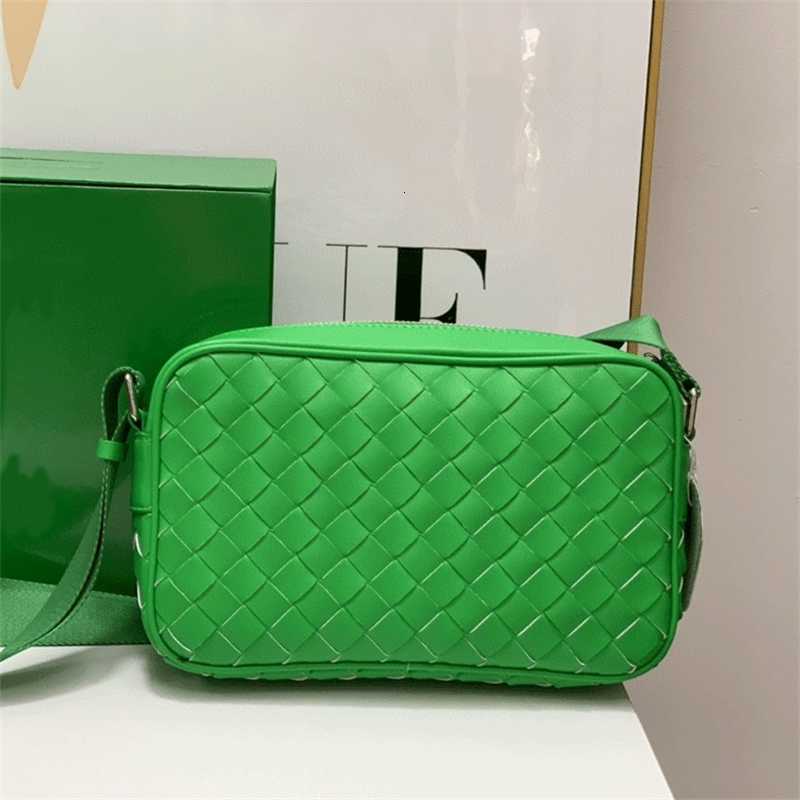 

Fashion bag Women's brand Handbag Design wallet 2023 new B hand-woven calfskin camera bag simple fresh shoulder strap oblique body handbags, Green8