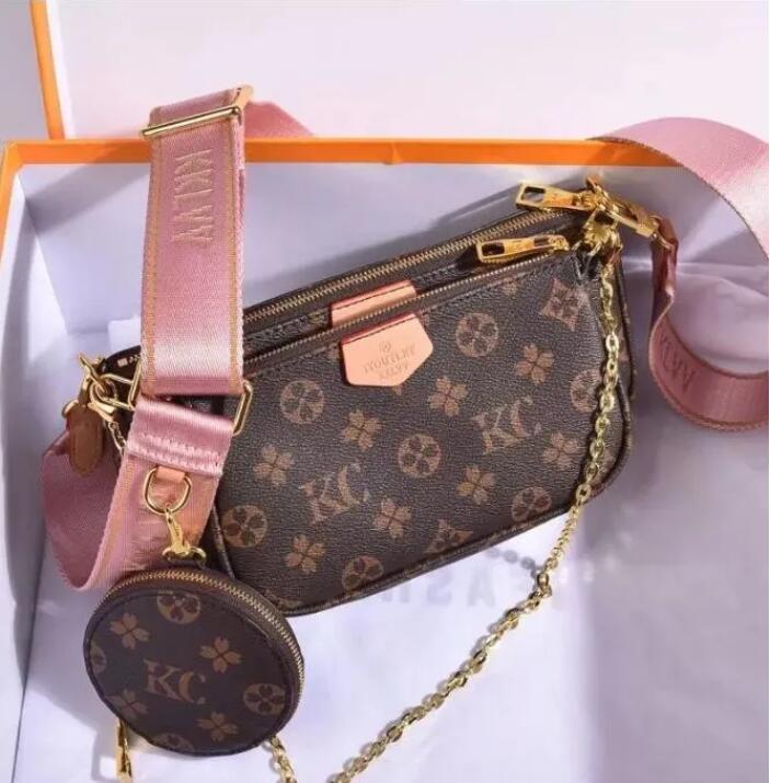 

2023 Women messenger bags favorite multi accessories 3 piece set purse handbags satchel crossbody bag lady package Brand Chain Evening Shoulder Bag Purse M44823, This is not for sale