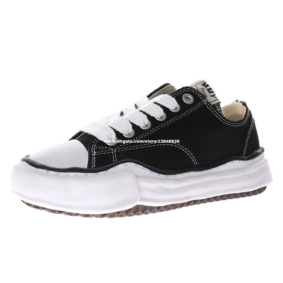 

Maison Mihara Yasuhiro Sole Canvas Shoes Men Toe Cap MMY Shoe Women, All with original box and accessories