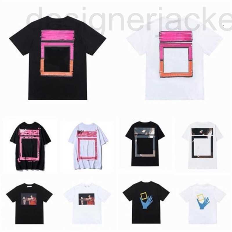 

Men's T-Shirts Designer Summer Fashion t Shirts Brand Tees Mens Luxurys Classic T-shirt Religious Oil Painting Back Arrow Clothing Loose Womens Tops 0O3L, 17