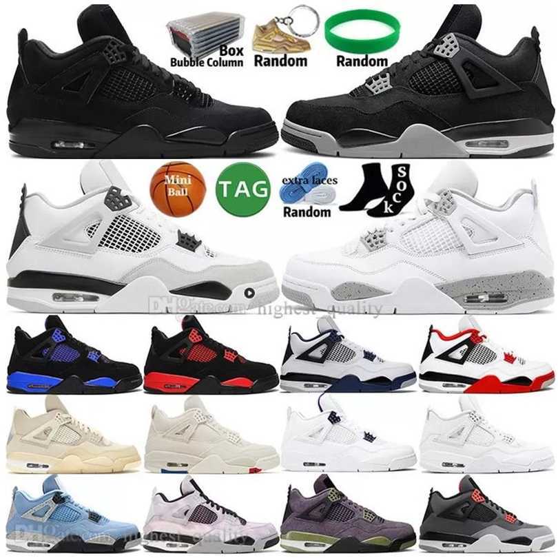 

2022 Top boots Basketball shoes 4 4s red thunder university blue tour yellow 11 11s cool grey animal instinct 25th Anniversary black cat men women designer Sneakers, #9