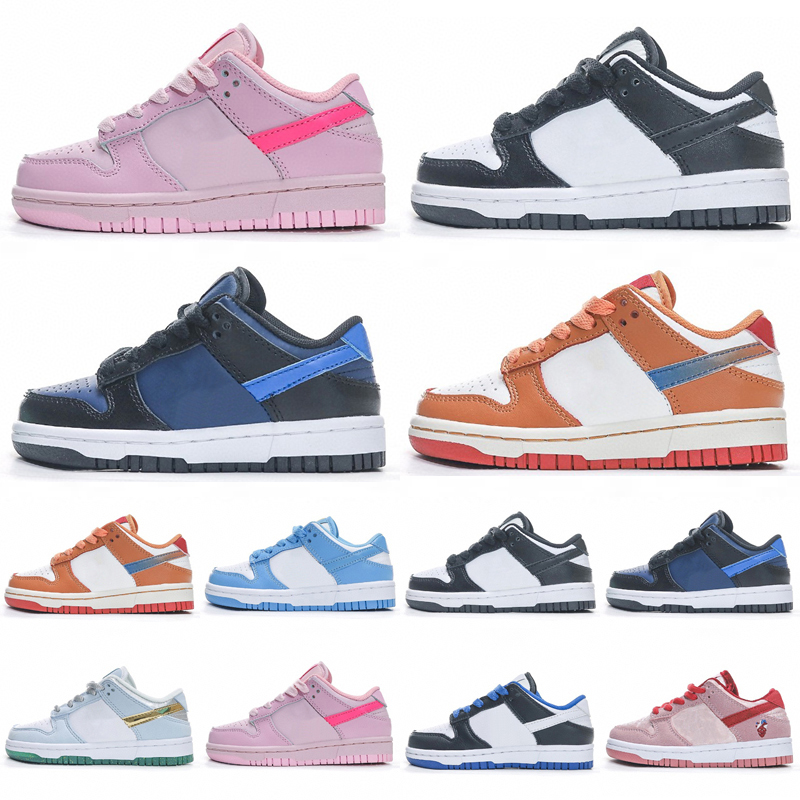 

Kids shoes Chunky low Designer baby Boys Girls Sneakers Pink Blue Toddler Skateboard trainers infants children youth kid shoe Eur 24-37, As photo 21