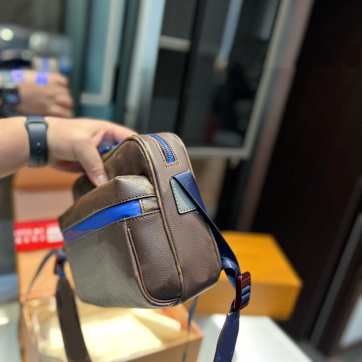 

Messenger Bag Designer Shoulder Bag Canvas Women Mens Cross Body Waistbag Fanny Pack Designers Handbags Crossbody Purse, 25*18cm