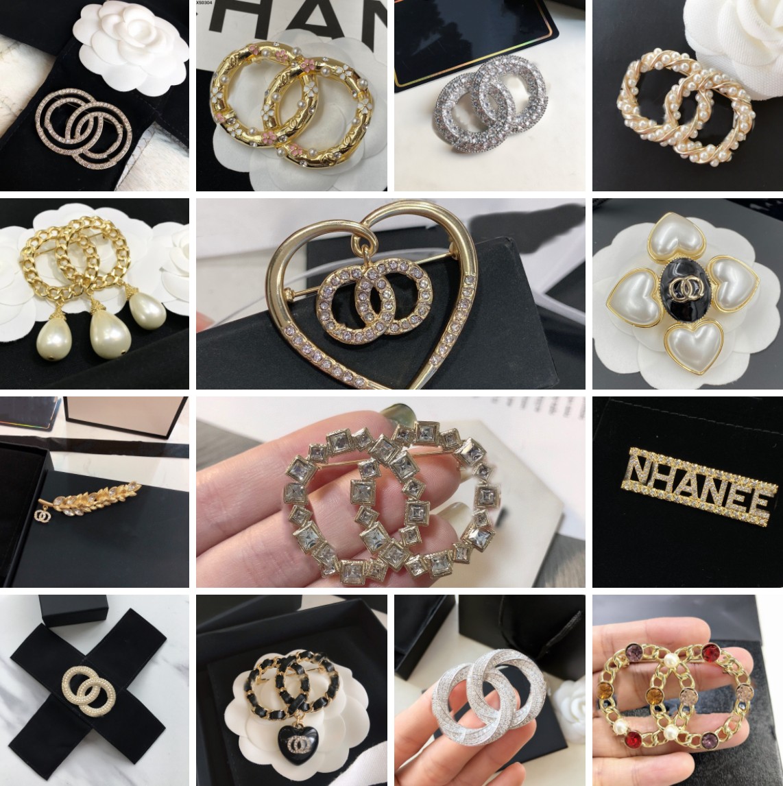 

Famous Design Gold G Brand Luxurys Desinger Brooch Women Rhinestone Pearl Letter Brooches Suit Pin Fashion Jewelry Clothing Decoration High Quality Accessories