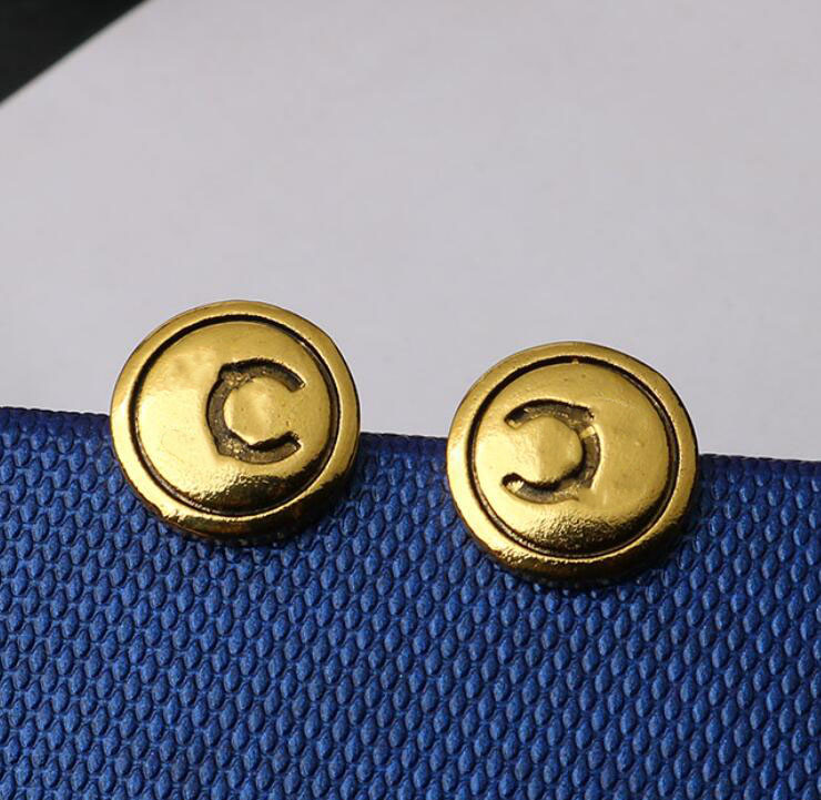 

High Polished Fashion Jewelry Party Gifts Earrings Hip Hop Stud Earings Gold Rose Earrings for Women Party Wedding Hoop Wholesale
