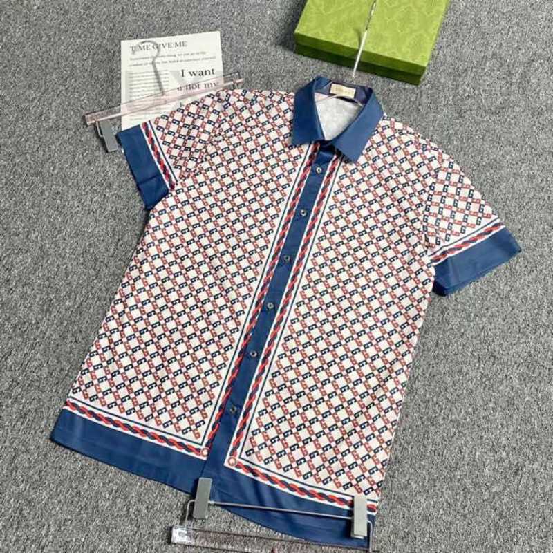 

Men's Plus Tees & Polos designer spring and summer new short-sleeved letter jacquard women's round neck T-shirt pullover q324 KRP1