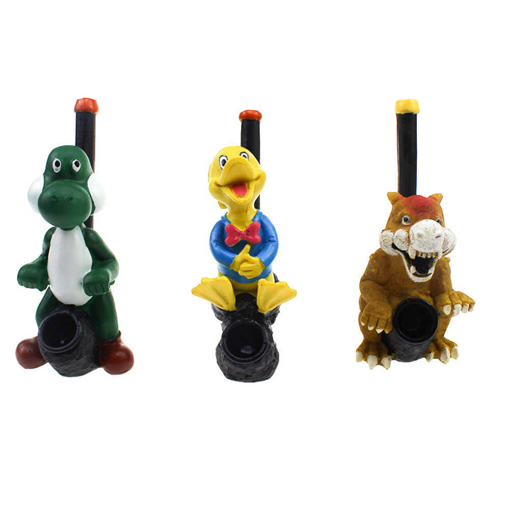 

Resin 30 Styles Plastic Smoking Pipes Cartoon Tobacco For Dry Herb Hand Water Pipes