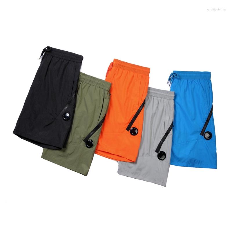 

New Cp Shorts Men's High-quality Fashion Summer Quick Drying Pants Pocket Outdoor Leisure Sports Nylon Casual Beach, Army green