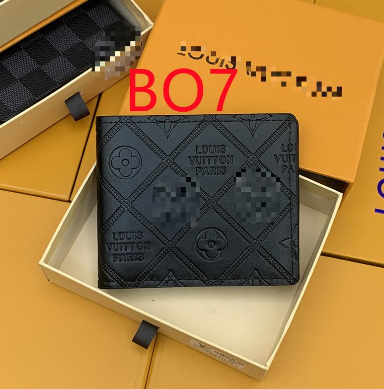 

2022 Top High quality designers wallets cardholder France Paris plaid style luxurys mens wallet designers women wallet high-end luxurys wallet with box 1AAAAAAA, A+