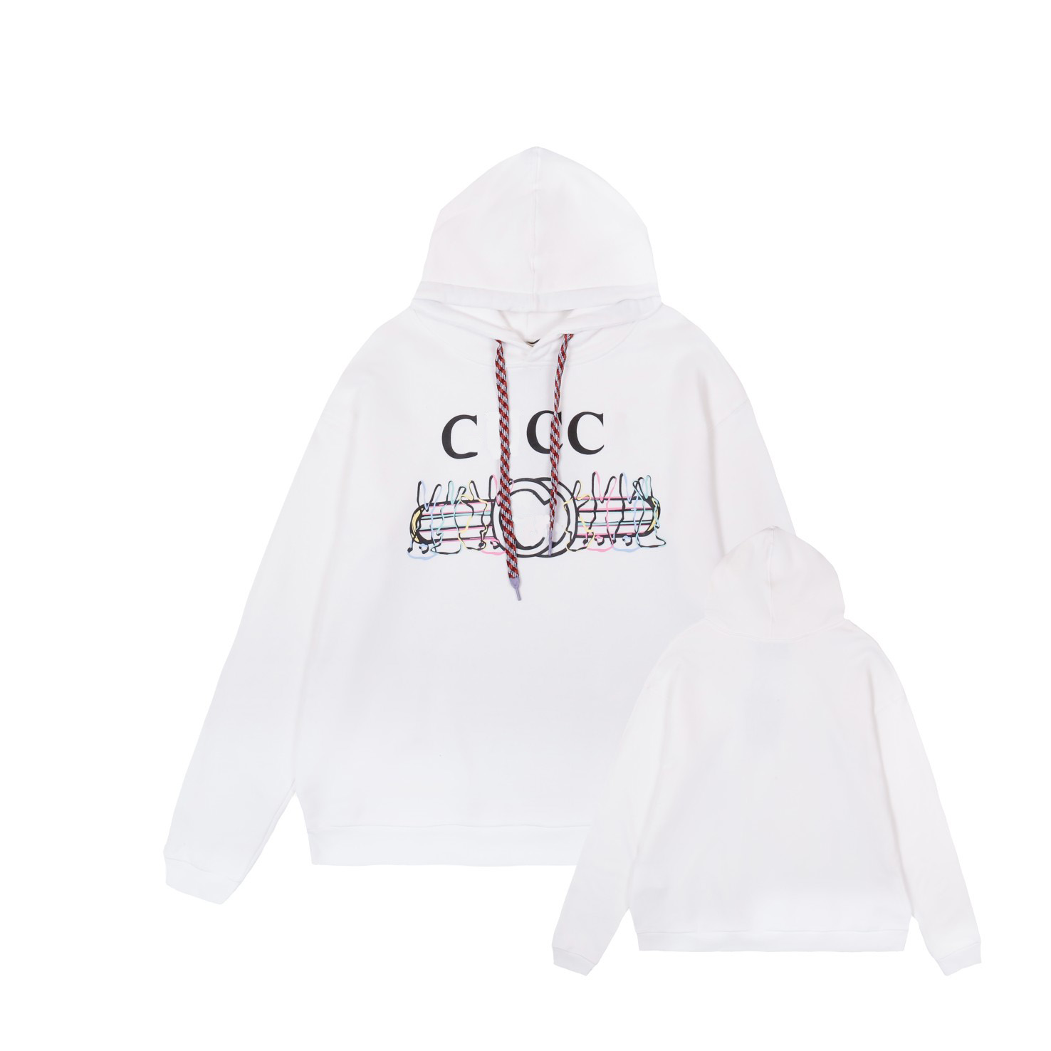 

New Men's Designer Hoodie Warm Hoodie Women's Sweater Sets Men's Fashion Streetwear Pullover Sweatshirt Loose Hoodie Lover Tops Clothing