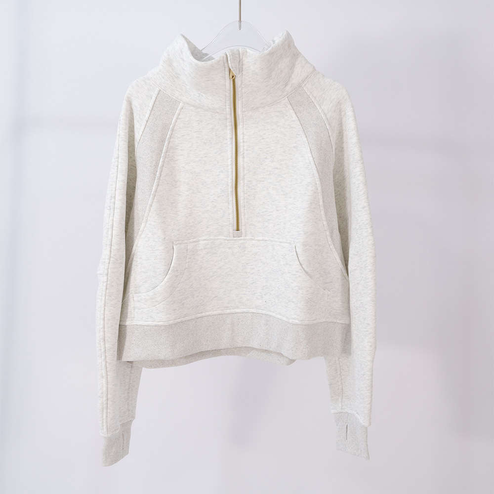 

Womens Sweatshirt Lady Yoga Hoodies Plus Lu Fashion Lu Comfy And Relax Nice Color Sweater Warm Pullover Half Zipper Long Sleeve Pullovers Tops Autumn Winter Hoodie, Customize