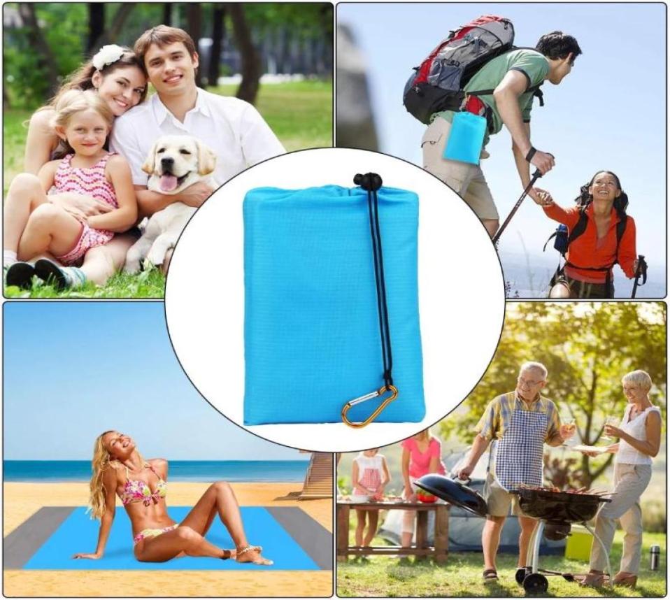 

Outdoor Gadgets 1Folding Camping Mat Beach Picnic Lightweight Waterproof Sleeping Pad Moistureproof Blanket7104403
